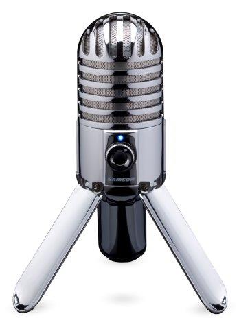 Meteor Mic: 1Inch Diaphram USB Cndnser Mic w/ H/P