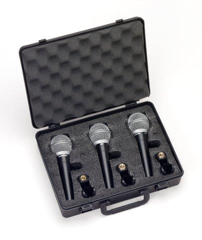 R21: Handheld SuperCardioid Dynamic Mic 3 pack