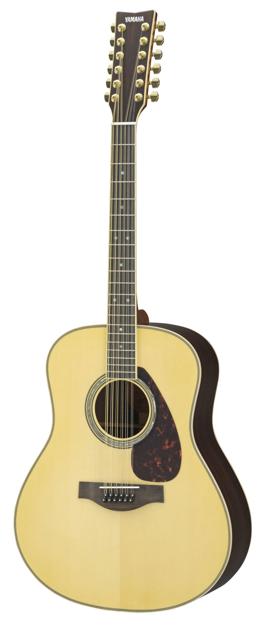 Yamaha LL16 Jumbo 12 String Acoustic Guitar | Natural Finish