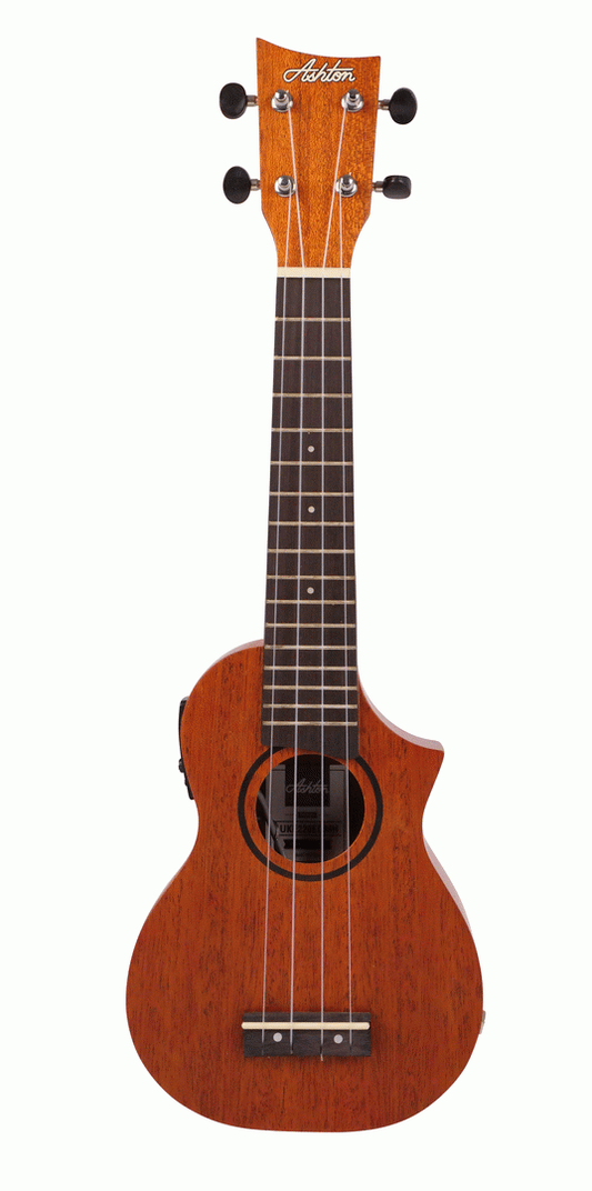 SOPRANO UKULELE W/PICK-UP NATURAL MGY-T MGY-B/S