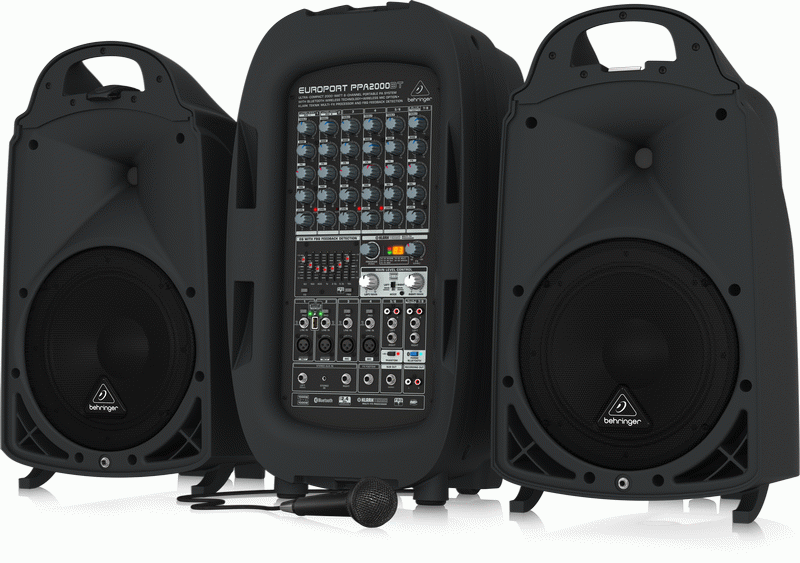 BEHRINGER EUROPORT PPA2000BT COMPACT PA SYSTEM