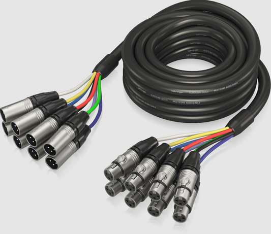 BEHRINGER GMX500 5 METRE 8-WAY MULTICORE CABLE