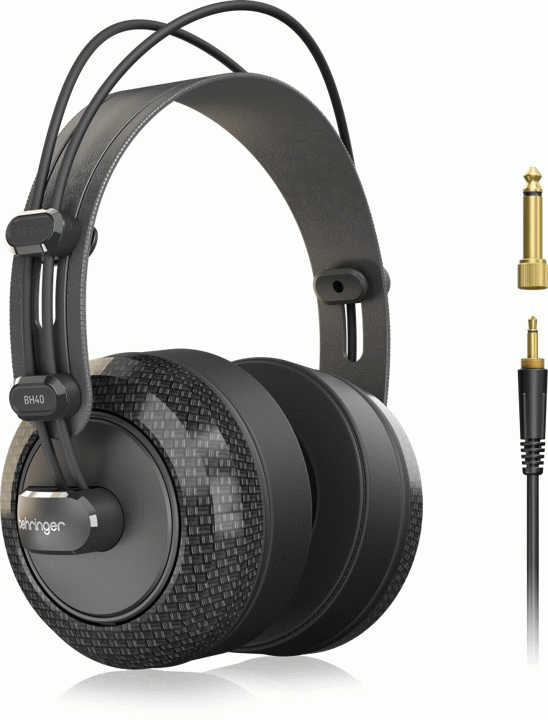 BEHRINGER BH40 CIRCUM-AURAL HIGH-FIDELITY HEADPHONES