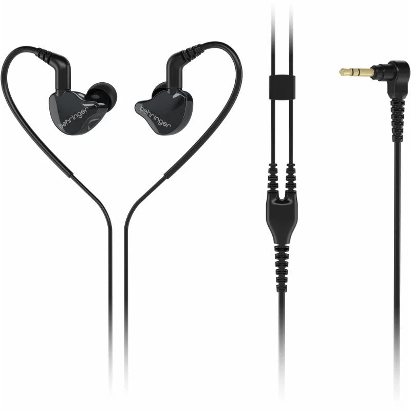 Behringer MO240-CK PRO In-Ear Srtudio Earphones | Black