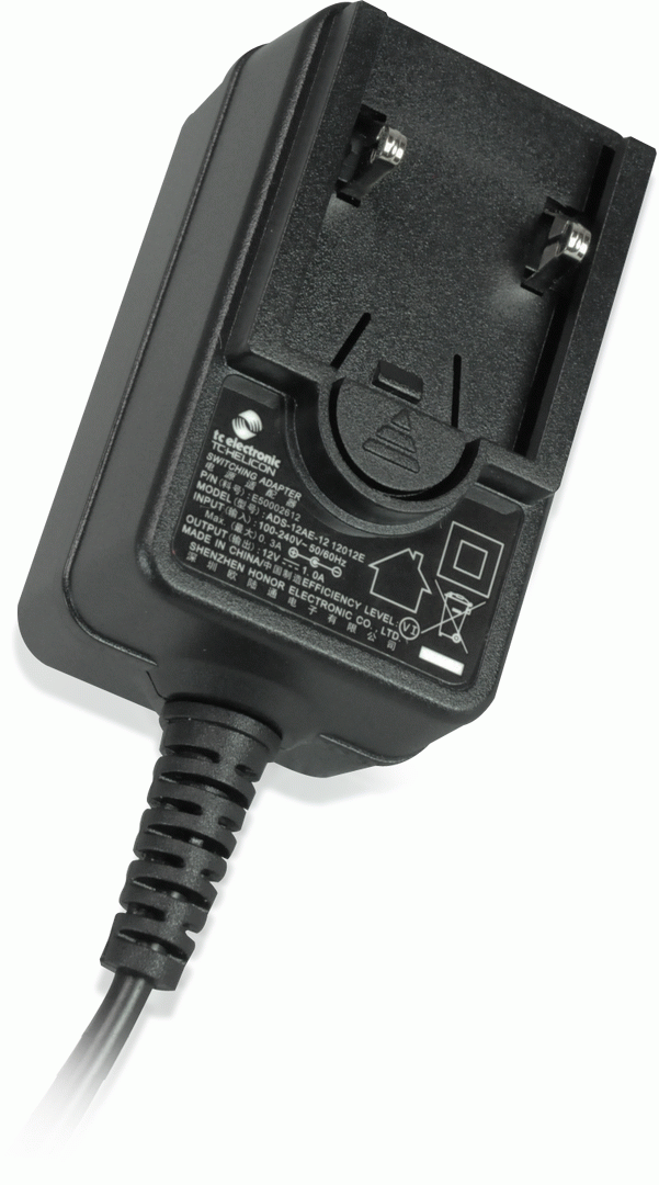 TC HELICON POWERPLUG 12 POWER ADAPTOR 12V