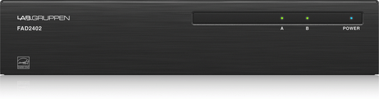 LAB.GRUPPEN FAD2402 2 X 240W AMP WITH DANTE