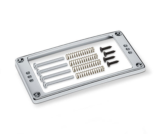 PICKUP MOUNTING RING NECK CHROME ARCHED N205