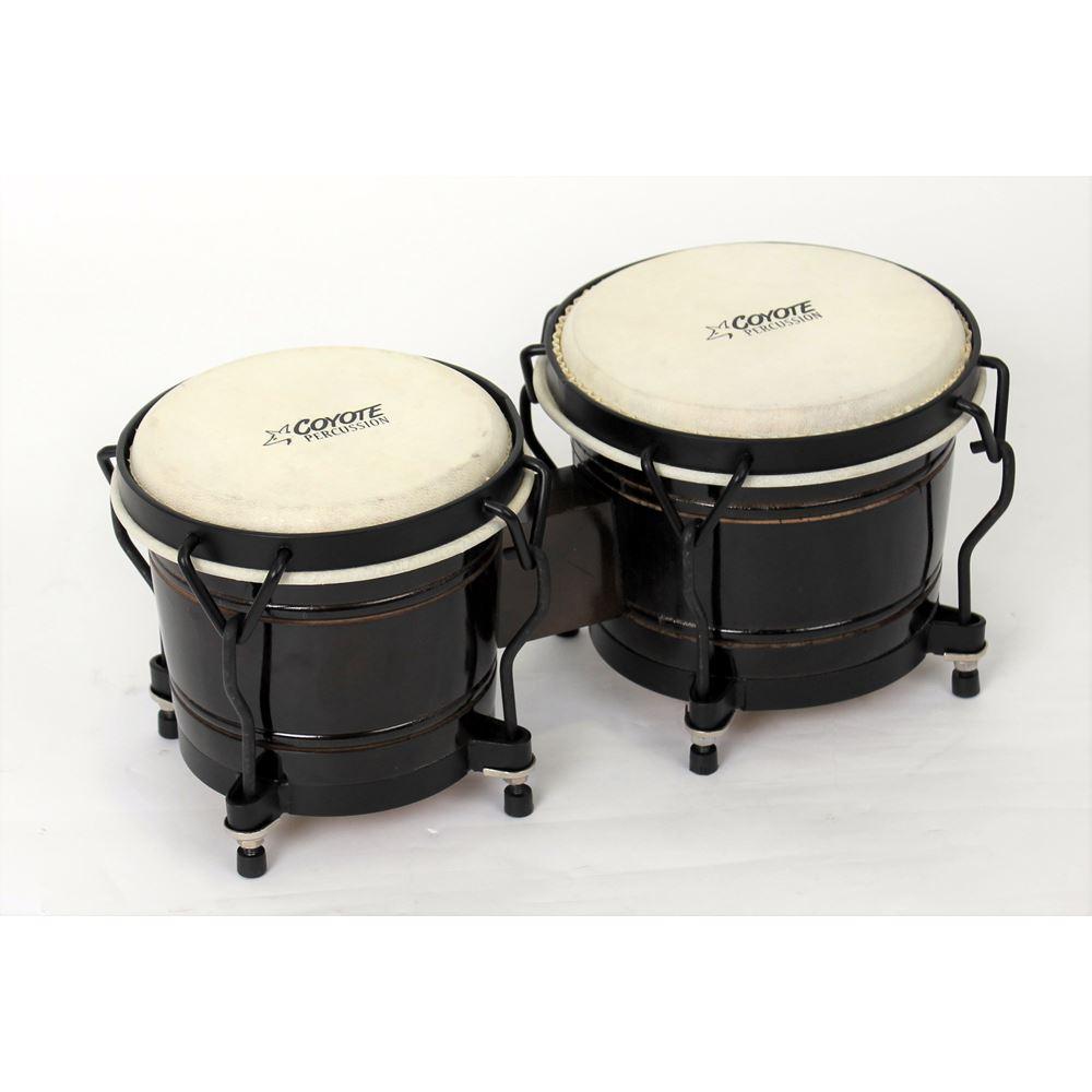 Coyote 5063B Latin Bongos - Black