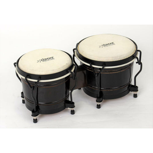 Coyote 5063B Latin Bongos - Black