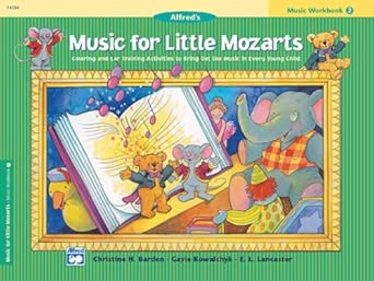 Alfred Music For Little Mozarts Music Workbook 2