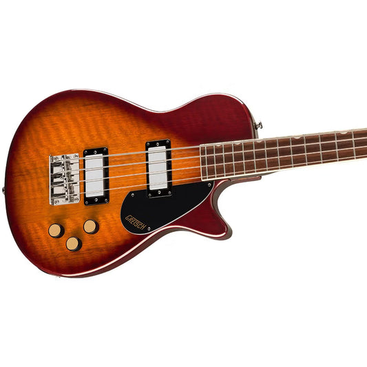 Streamliner Jet Club Bass Single-Cut Laurel Fingerboard Havana Burst