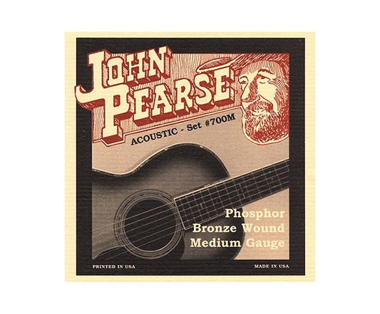 John Pearse 700M Phosphor Bronze Acoustic Guitar Strings 13-56