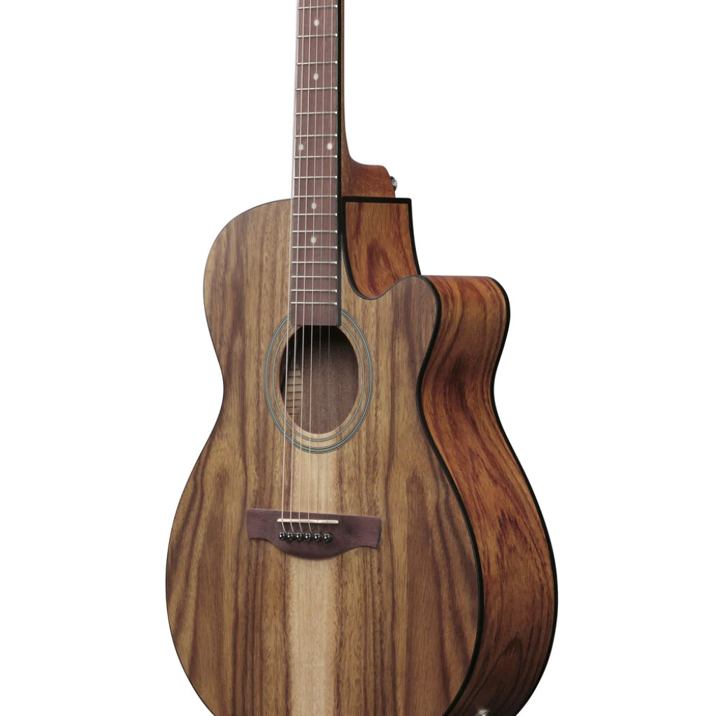 Ibanez VC40WSCE Acoustic Guitar | Open Pore Brown