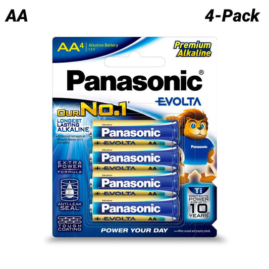Panasonic AA Evolta 4 Pack Battery