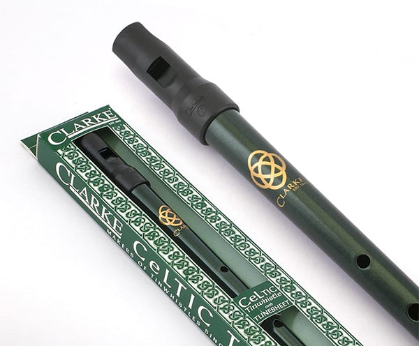 D TIN WHISTLE CELTIC GREEN