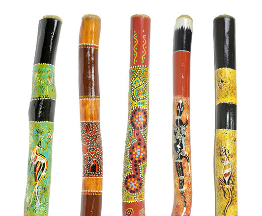 04 FT DIDGERIDOO HAND PAINTED W/DOTS