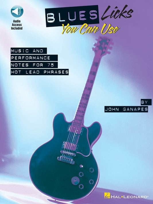 BLUES LICKS YOU CAN USE BK/CD