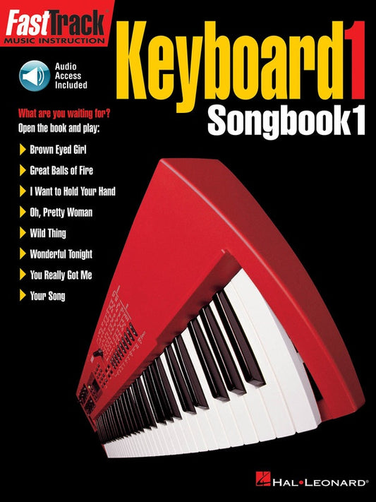 FASTTRACK KEYBOARD SONGBK 1 BK/CD