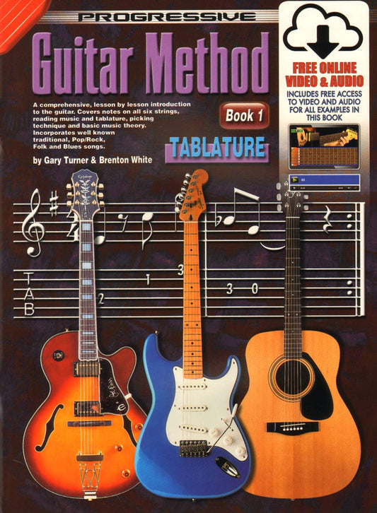 Progressive Guitar Method Book 1 Tablature Book