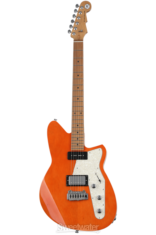 Reverend Double Agent W/Wilkinson Trem Rock Orange Roasted Maple