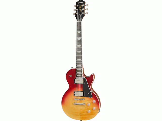 Epiphone Les Paul Modern Figured Magma Orange Fade