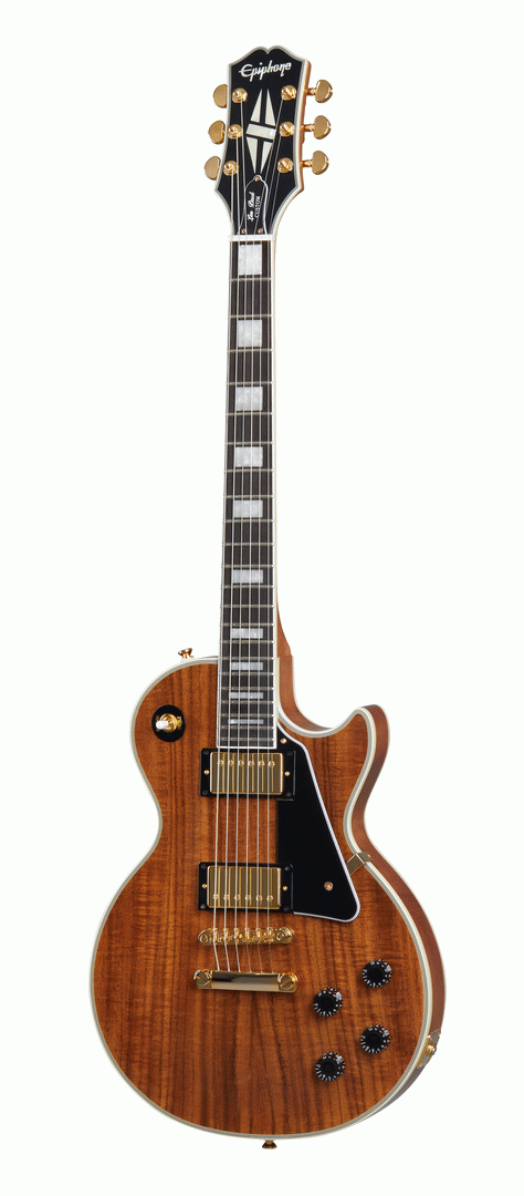 EPIPHONE LES PAUL CUSTOM KOA KOA NATURAL