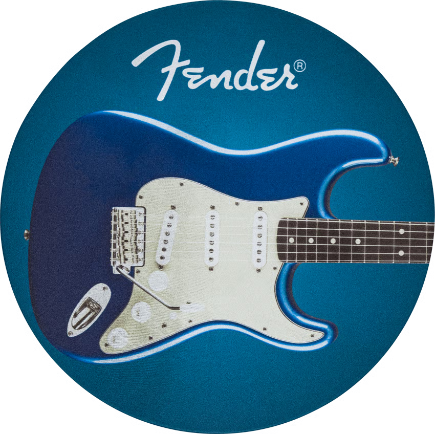 Fender Guitars Coasters 4-Pack Multi-Color Leather