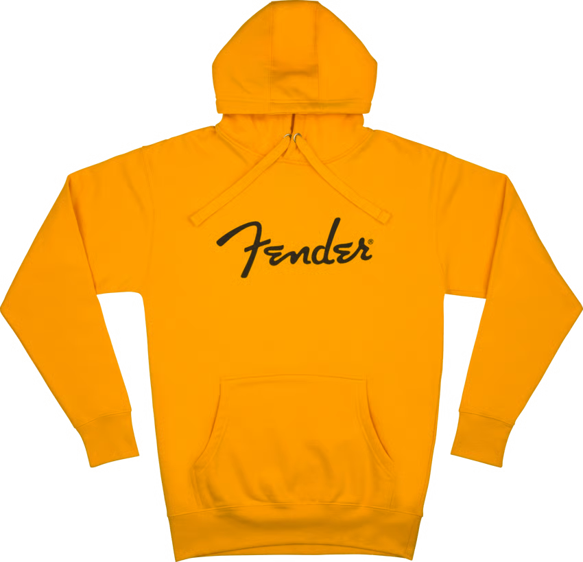 Fender® Spaghetti Logo Hoodie Butterscotch Blonde XL