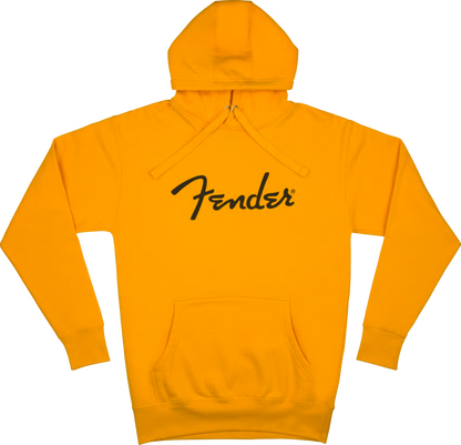 Fender Spaghetti Logo Hoodie – Butterscotch Blonde – Apparel for Musicians