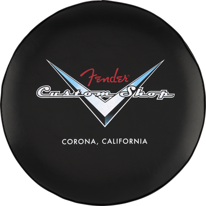 Fender Custom Shop Chevron Logo Barstool Black/Chrome 30
