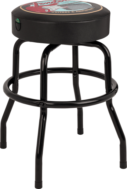 Fender Guitars & Amps Pick Pouch Barstool Black/Black 24