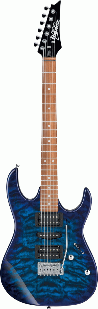 IBANEZ GRX70QA TBB ELECTRIC GUITAR