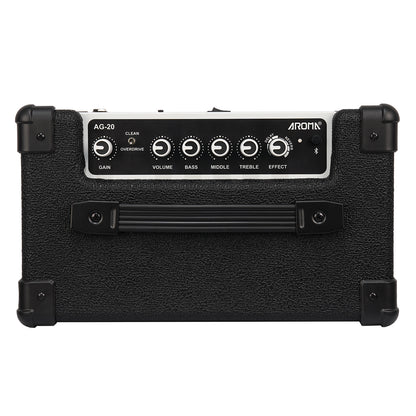 Aroma AG-20 Black 20W Electric Guitar Amplifier