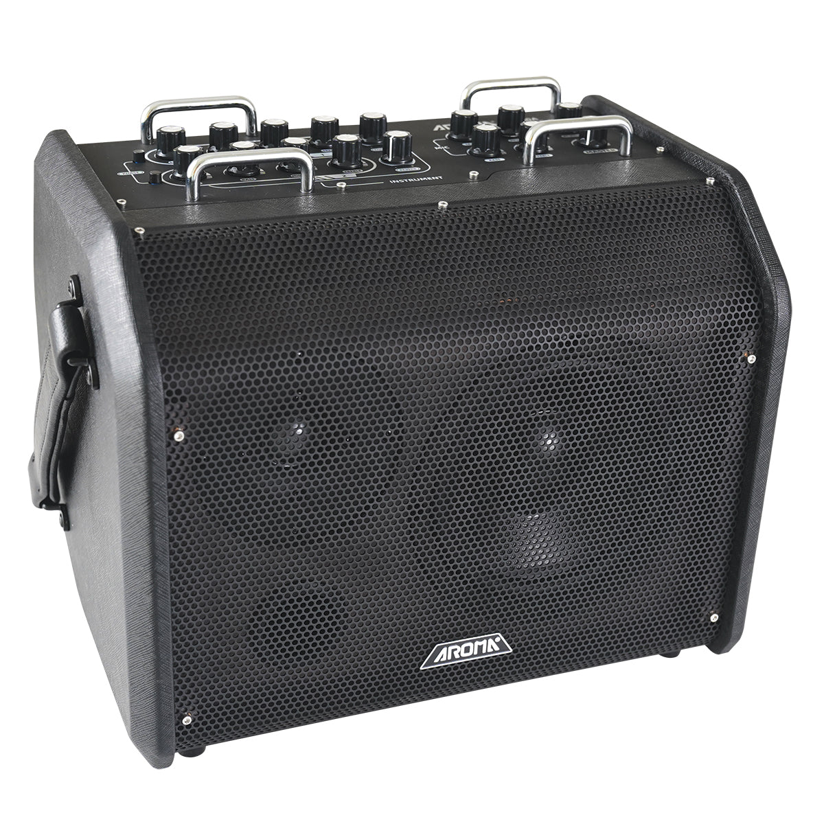 Aroma 80W Acoustic Guitar Rechargeable Amplifier [AG80A]