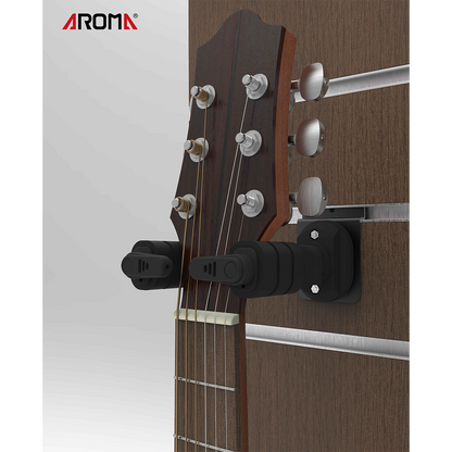Aroma Locking Guitar Wall Hanger Slat Wall Mount [AH-89S]