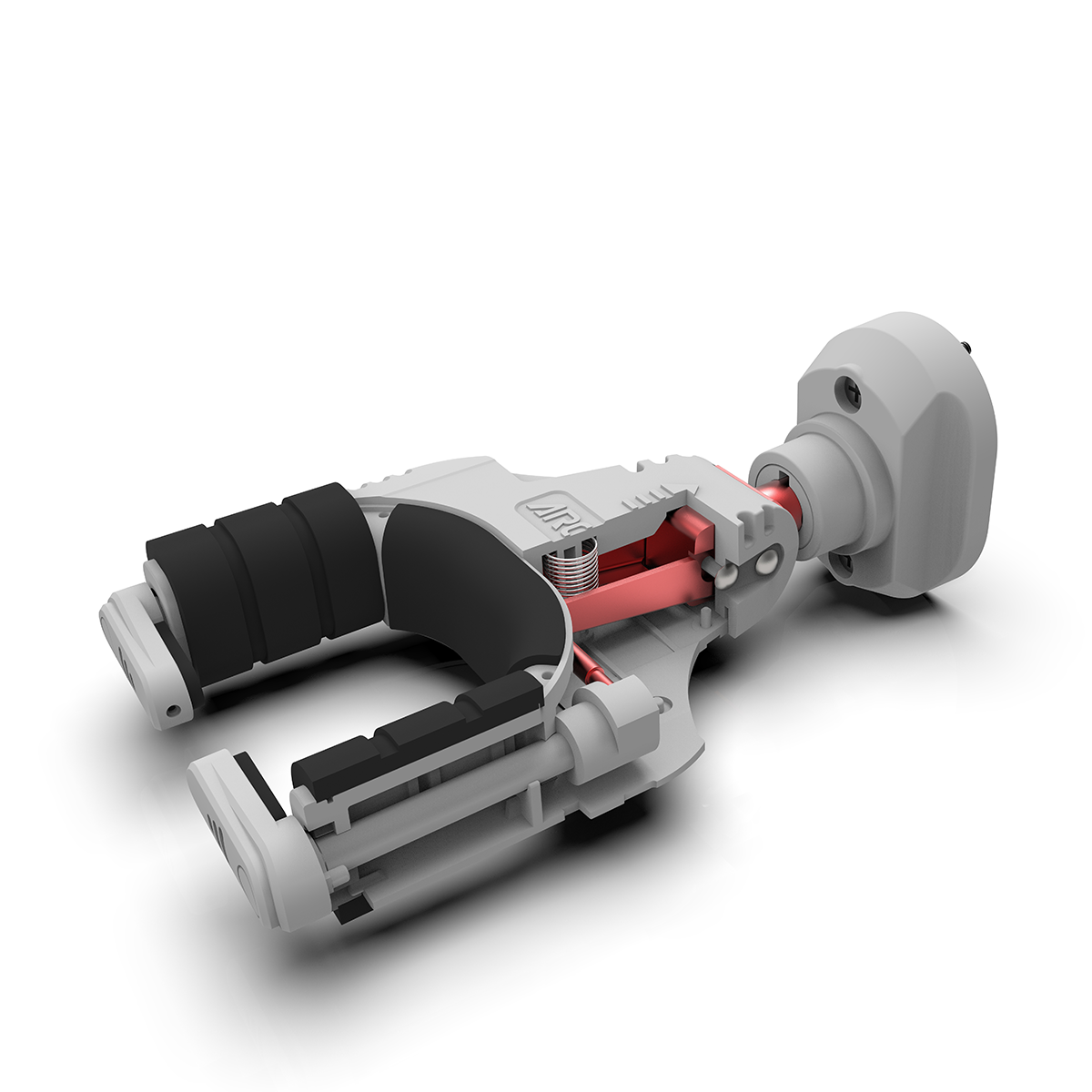 Aroma Locking Guitar Wall Hanger Plastic Wall screw-in Mount [AH-89]