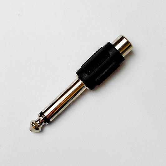 LEEM RCA - 1/4 INCH MONO ADAPTOR