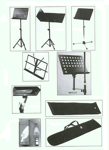 MUSIC STAND DESK TYPE 29H X 47W CM BLACK