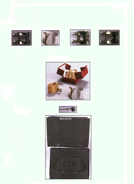 LIGATURE/LYRE SCREWS NICKEL