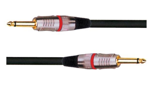 005 FT SPEAKER CABLE STRAIGHT JACKS DIECAST W/GO