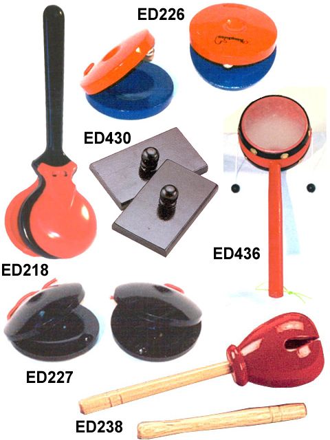 07 1/2 INCH HANDLE CASTANET PLASTIC EA