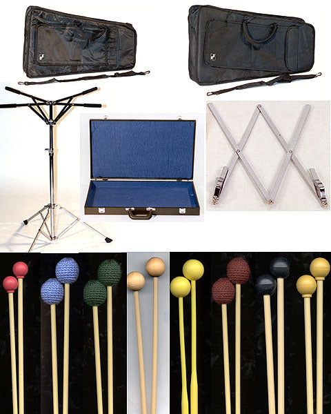 63CM GLOCKENSPIEL BAG BLACK