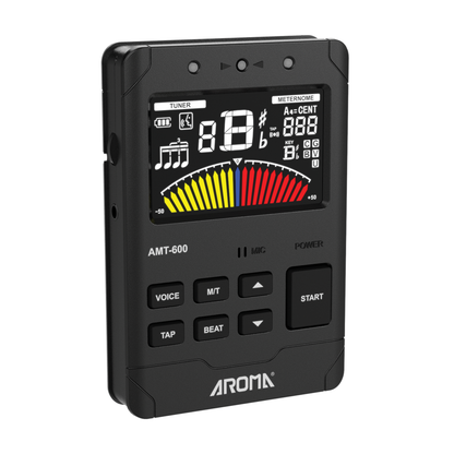 Aroma Rechargeable Chromatic Tuner / Metronome [AMT600]