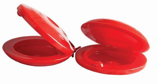 FINGER CASTANETS PLASTIC RED PR