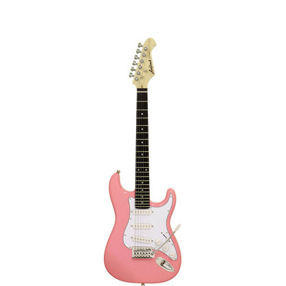 Aria STG-MINI Series 34 Size Electric Guitar | Kawaii Pink
