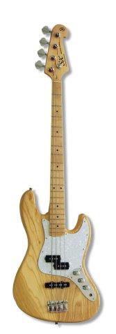 PJ STYLE BASS GTR NATURAL GLOSS W/WHITE PEARLOID