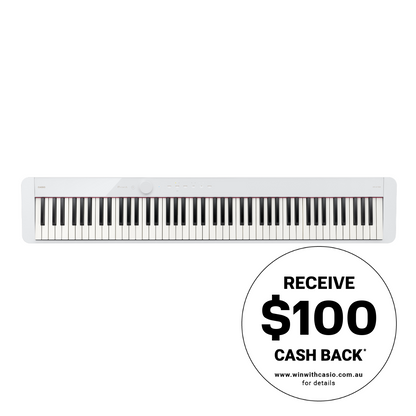 Casio Privia PX-S1100 88-Key Slim Digital Piano – White