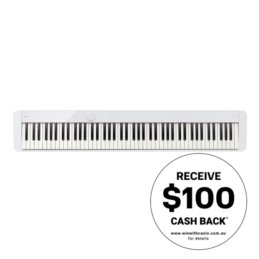 Casio Privia PX-S1100 88-Key Slim Digital Piano – White