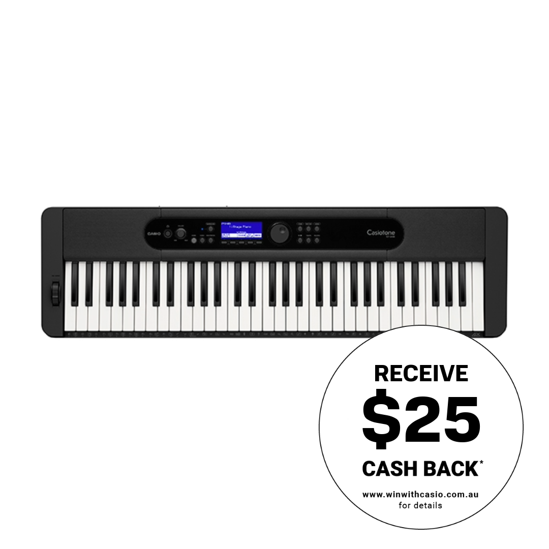 Casio CT-S400 Keyboard - Black