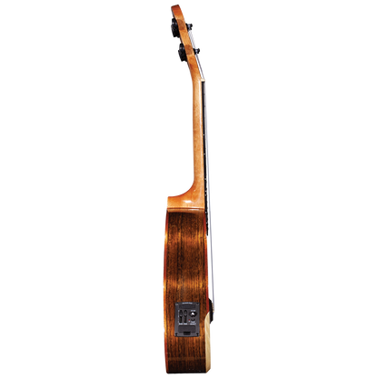 Barnes & Mullins BMUK5CE Concert Walnut Ukulele with Pickup